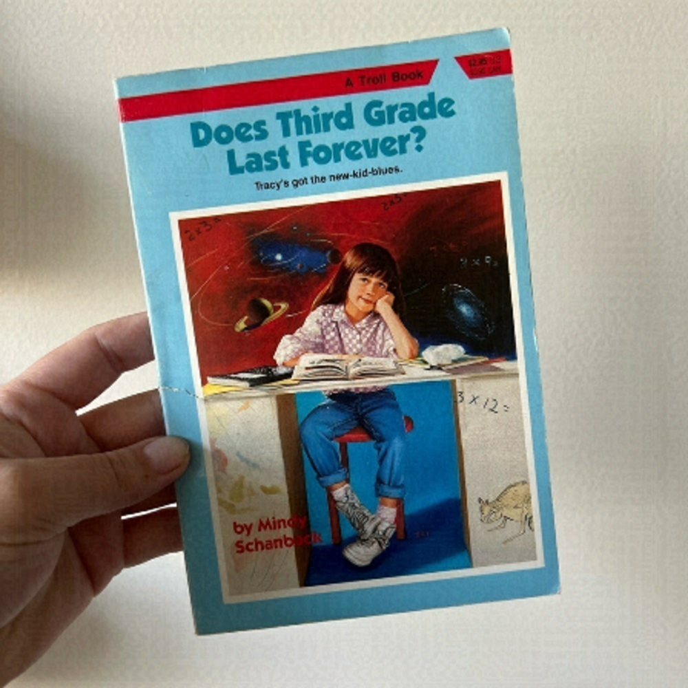 5 for $20 - Does third grade last forever? Paperback book